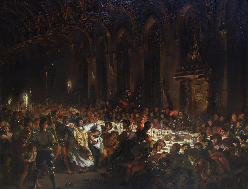 Liège'n piispan murha - Eugène Delacroix