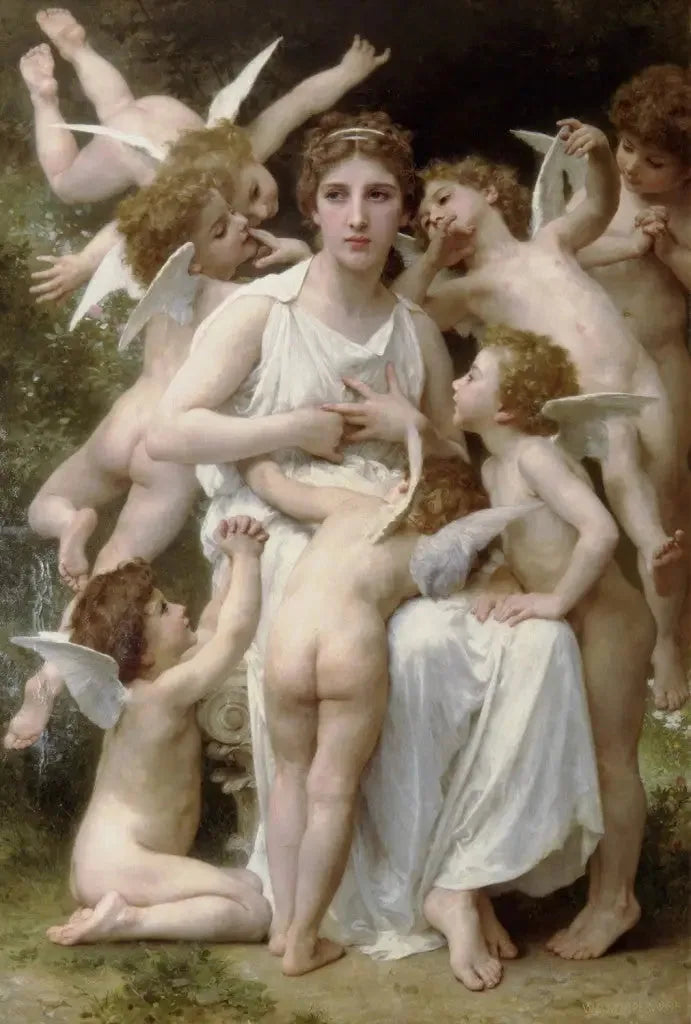 Hyökkäys - Bouguereau