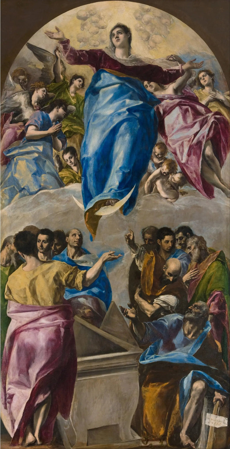 Neitsyt Marian taivaanastuminen - El Greco