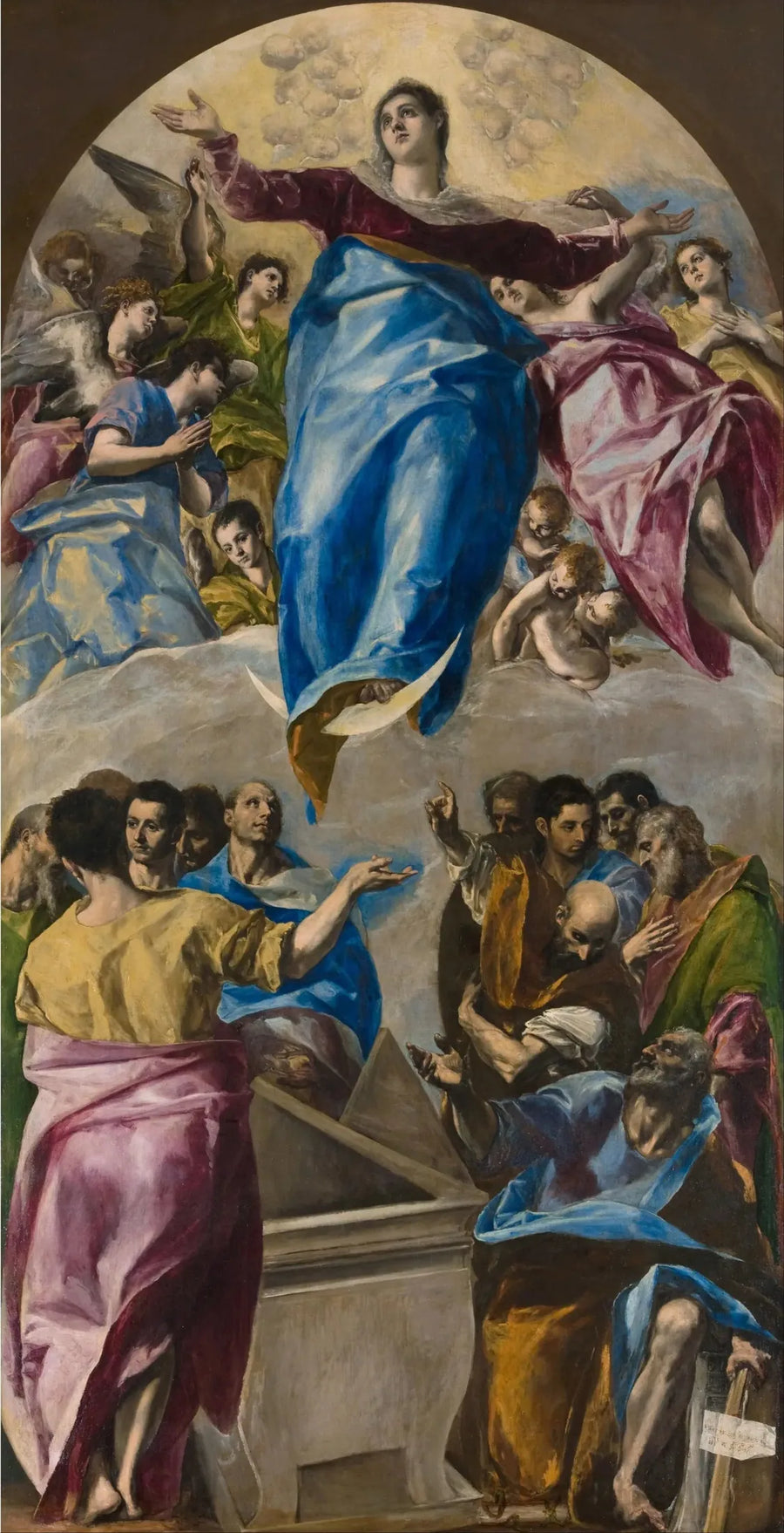 Neitsyt Marian taivaanastuminen - El Greco