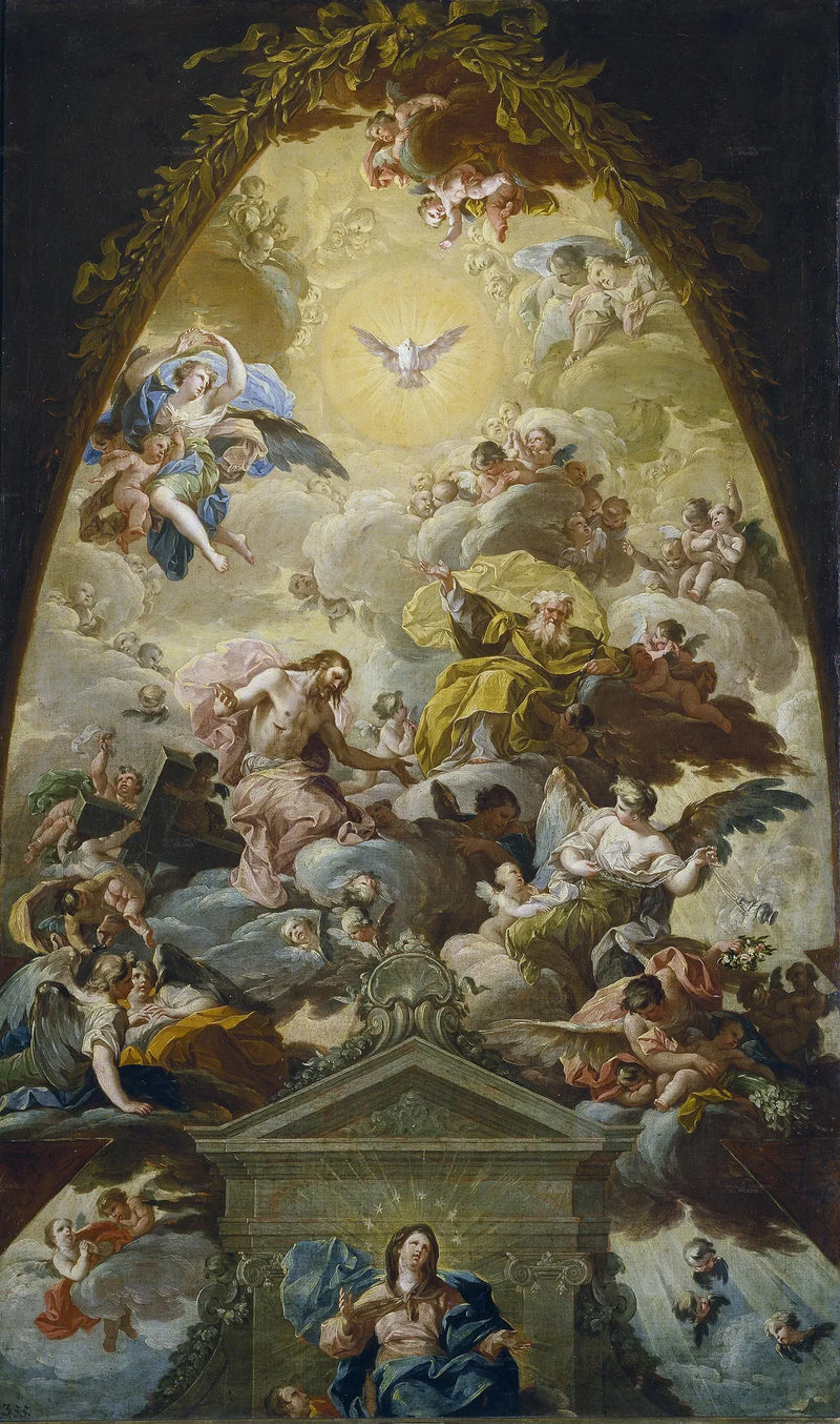 Neitsyt Marian taivaanastuminen - Francisco Bayeu