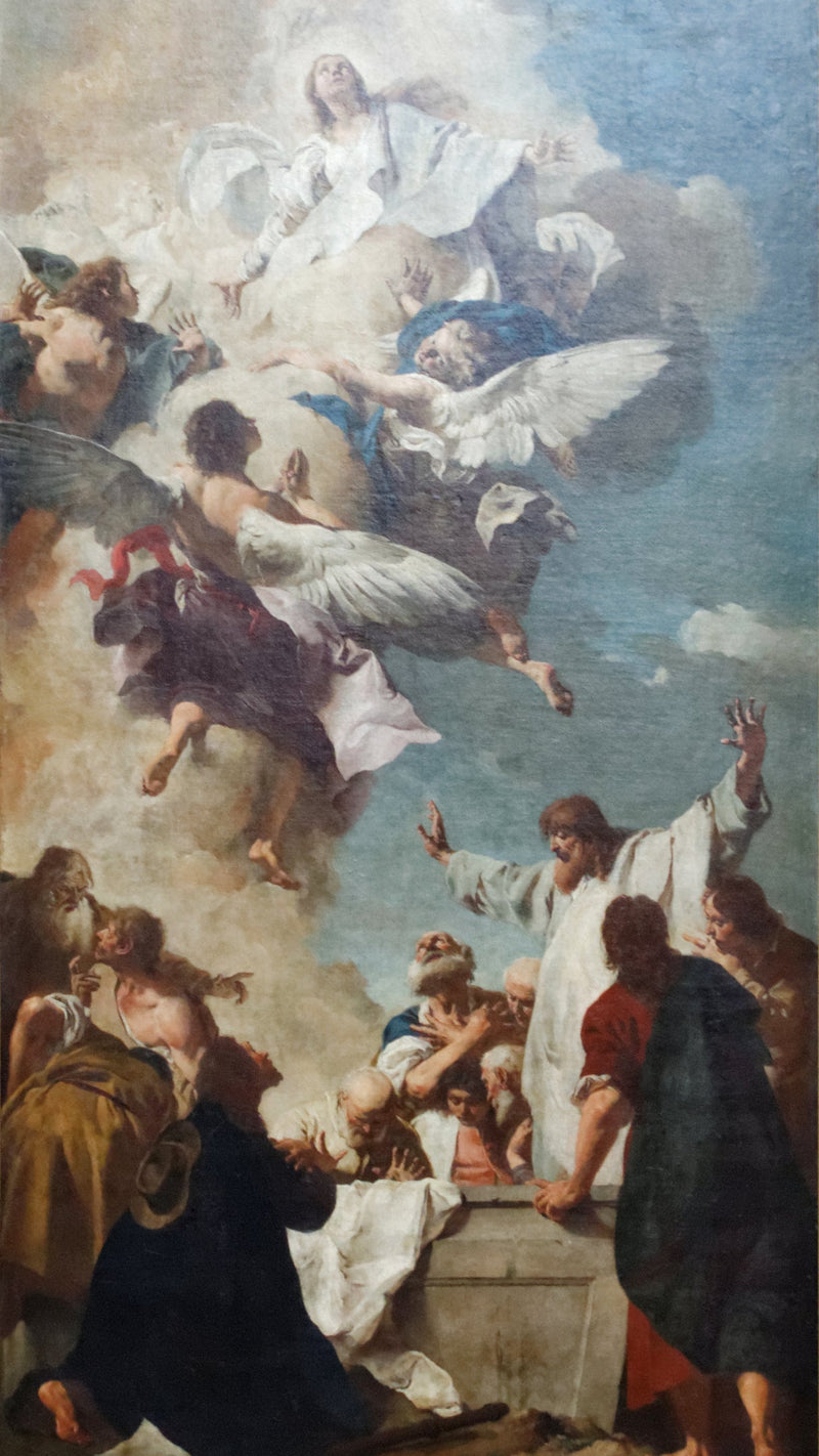 Neitsyt Marian taivaaseenastuminen - Giovanni Battista Piazzetta