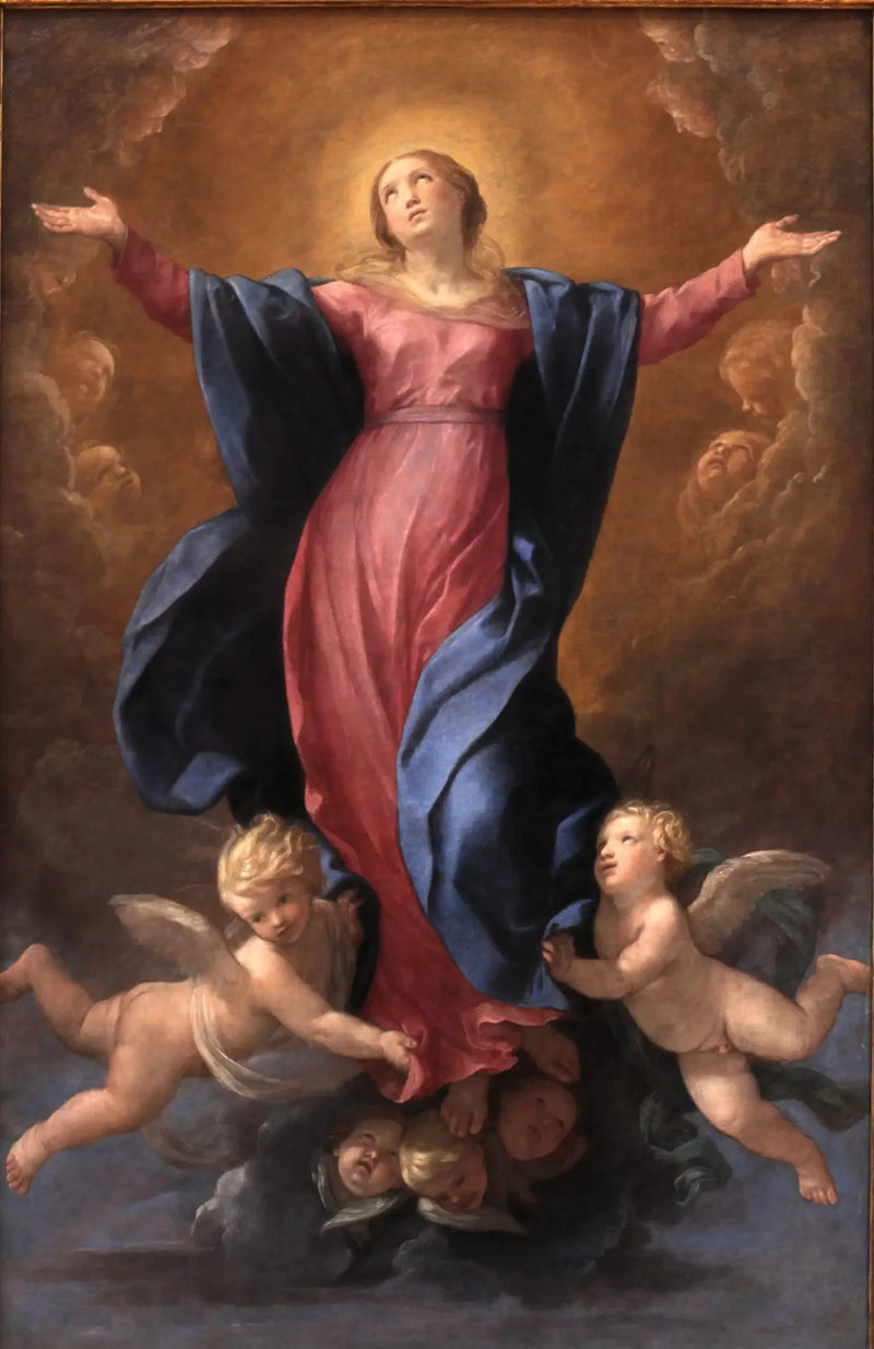 Neitsyt Marian taivaanastuminen - Guido Reni