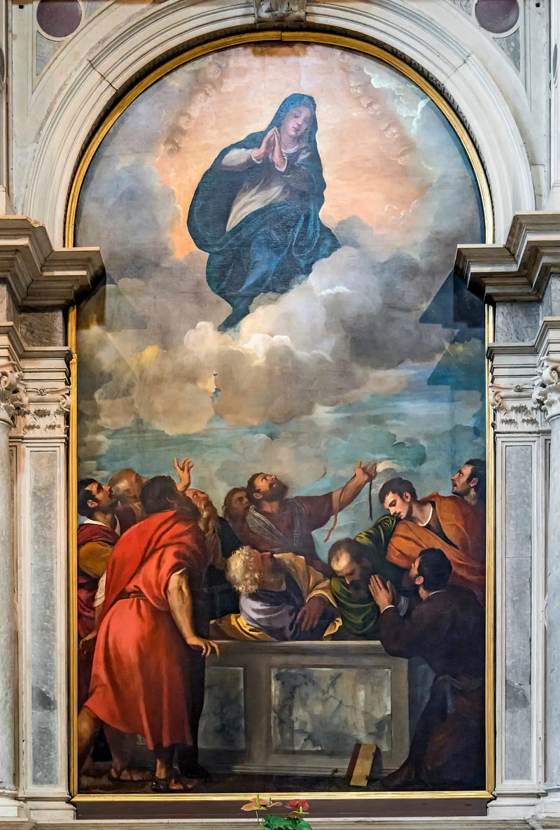 Neitsyt Marian taivaanastuminen - Titian