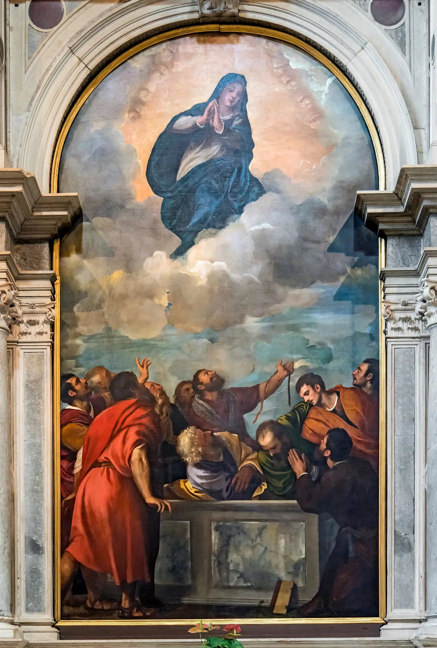Neitsyt Marian taivaanastuminen - Titian