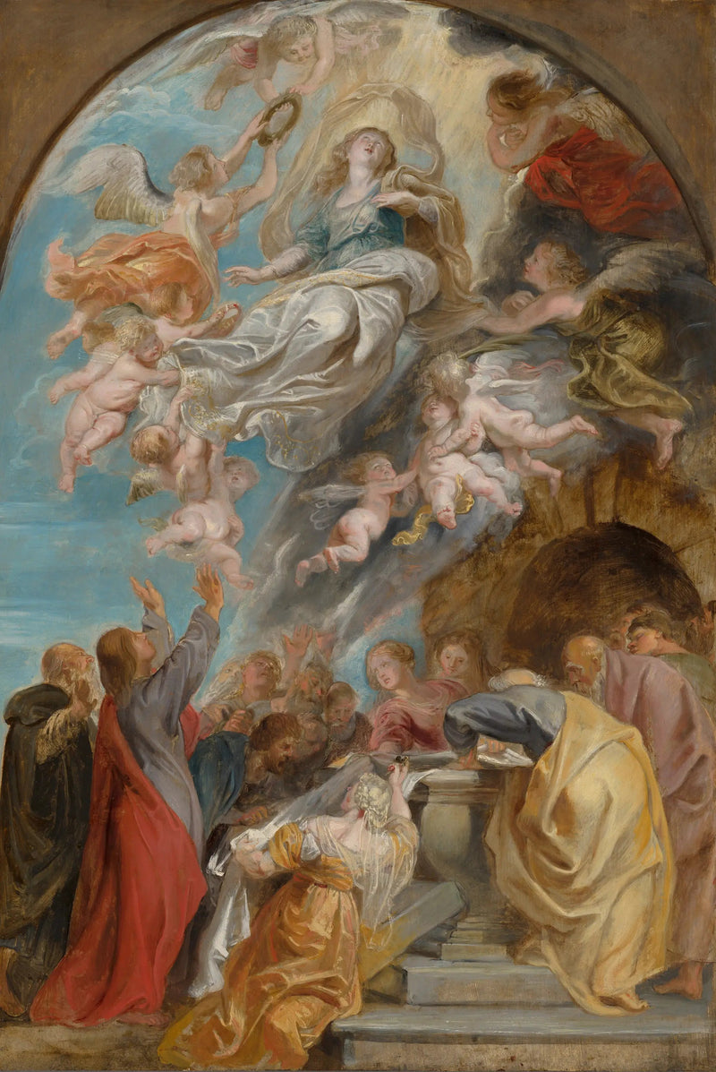 Marian taivaanastuminen - Peter Paul Rubens