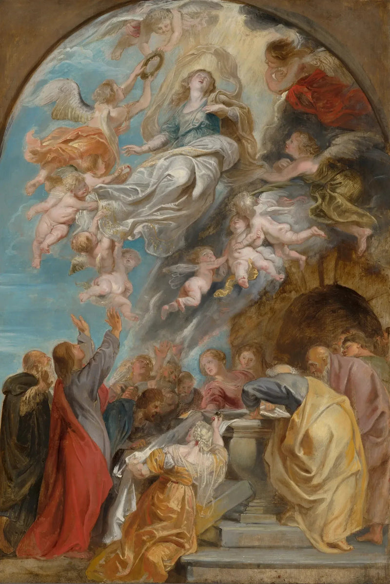 Marian taivaanastuminen - Peter Paul Rubens