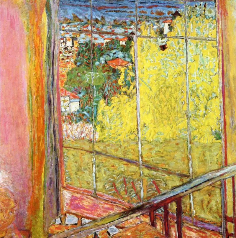 Ateljee mimosalla - Pierre Bonnard