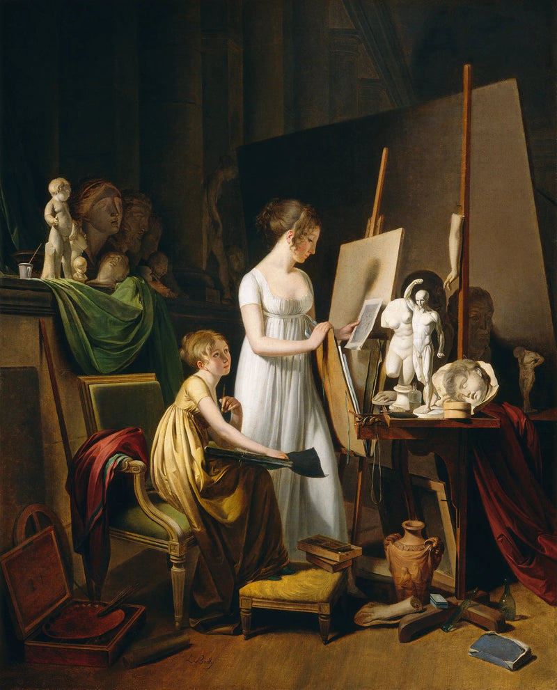 Maalarin ateljee - Louis-Léopold Boilly