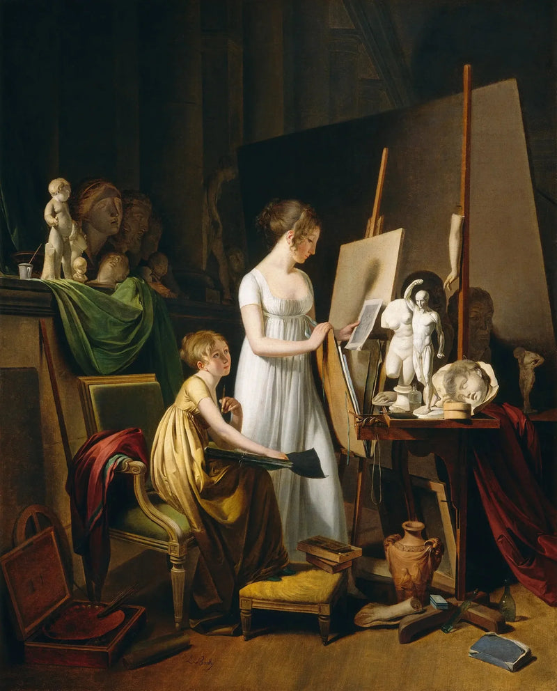 Maalarin ateljee - Louis-Léopold Boilly