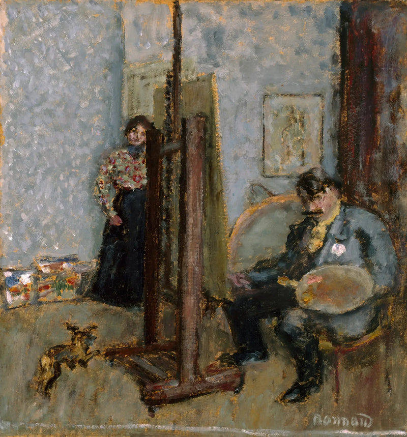 Maalarin ateljee - Pierre Bonnard