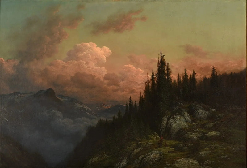 Aamu-muisto Alpeilta - Gustave Doré