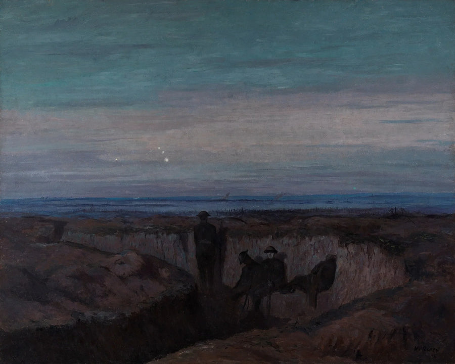 Aamunkoitto Ousen haudan yllä - Maurice Galbraith Cullen
