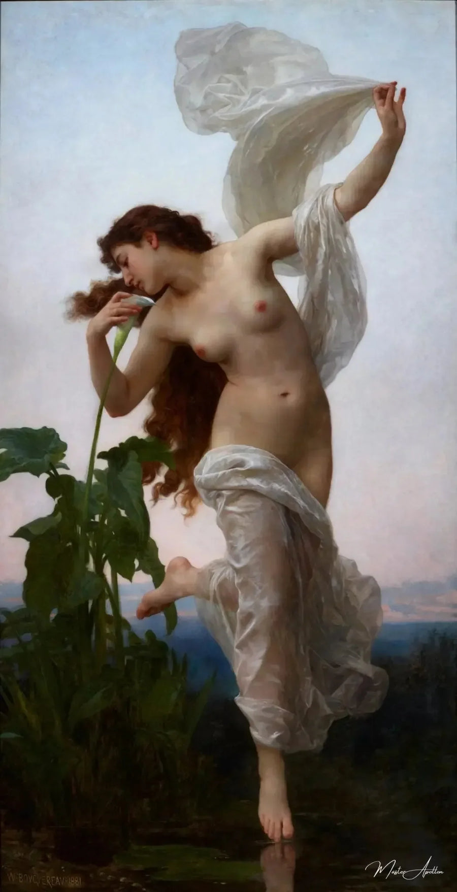 Aamunkoitto - Bouguereau