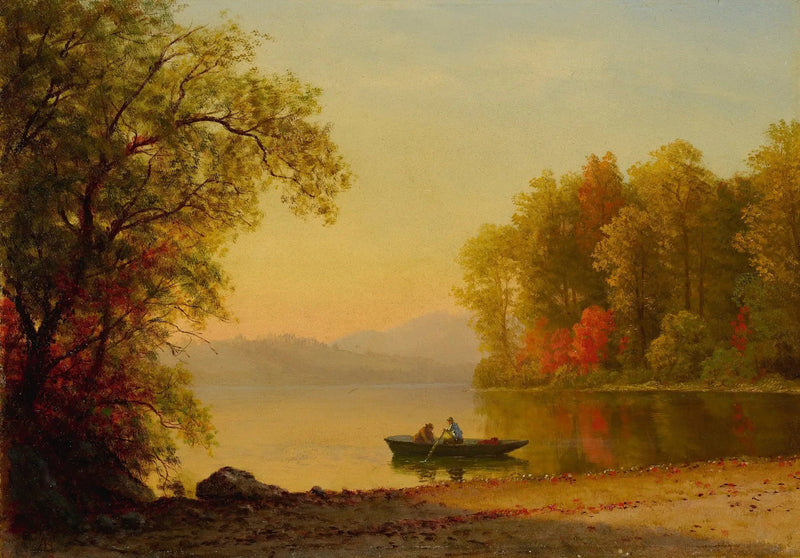 Syksy järvellä - Albert Bierstadt