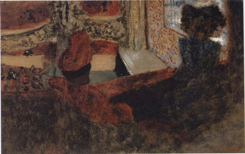 Näyttämön etuosa Antoine-teatterissa - Édouard Vuillard