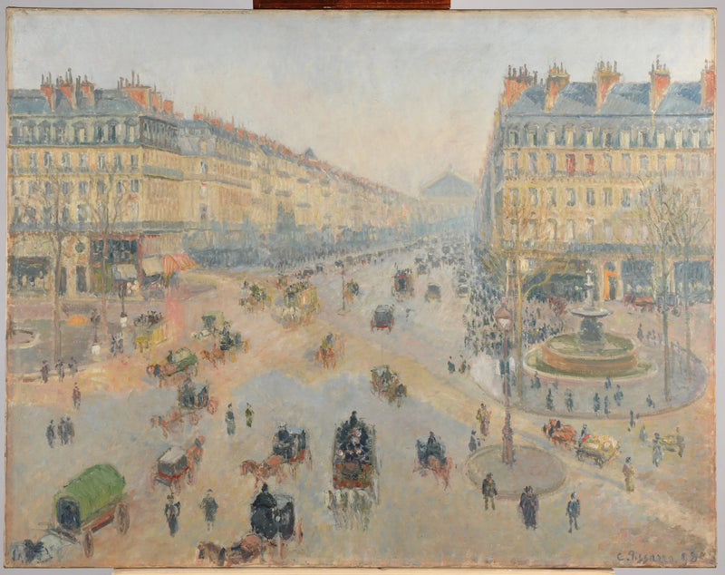 Oopperakatu - Camille Pissarro