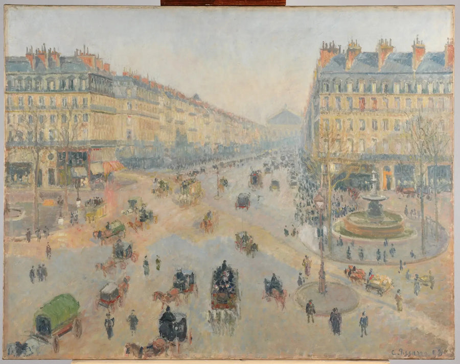 Oopperakatu - Camille Pissarro