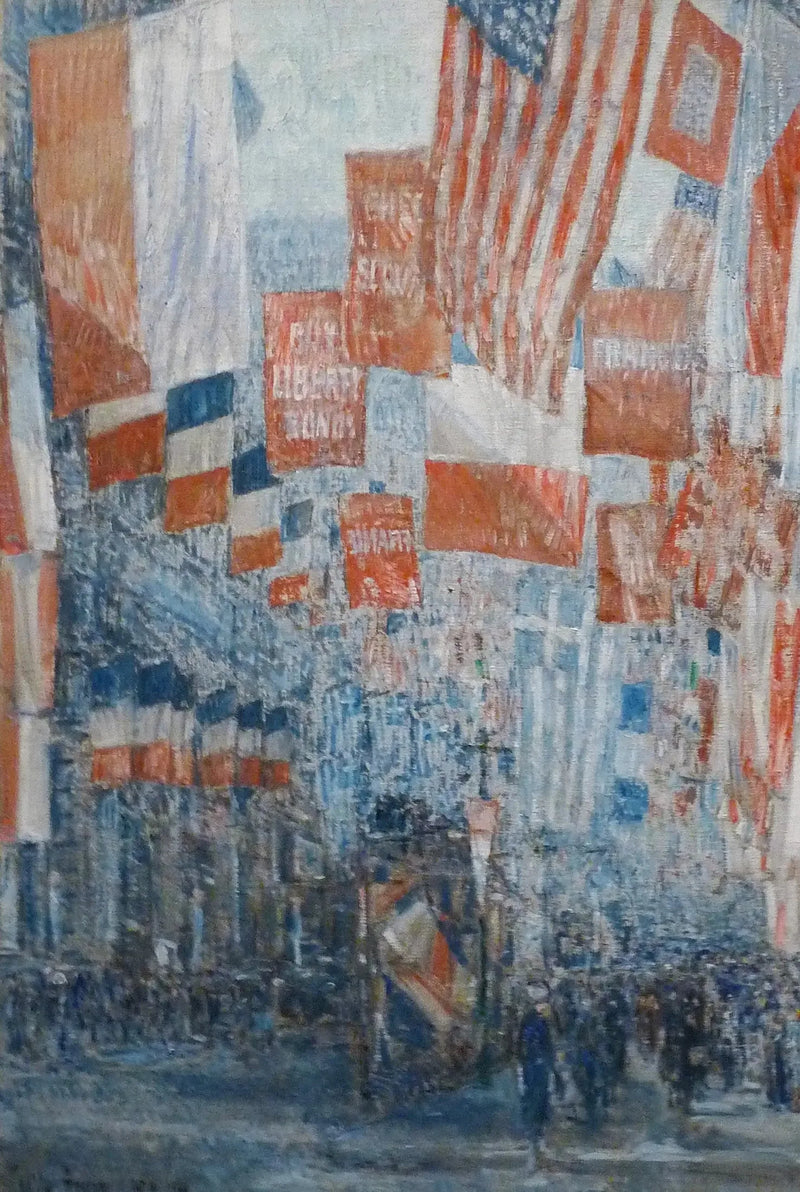 Alliés-aukio, 5. katu, New York - Childe Hassam