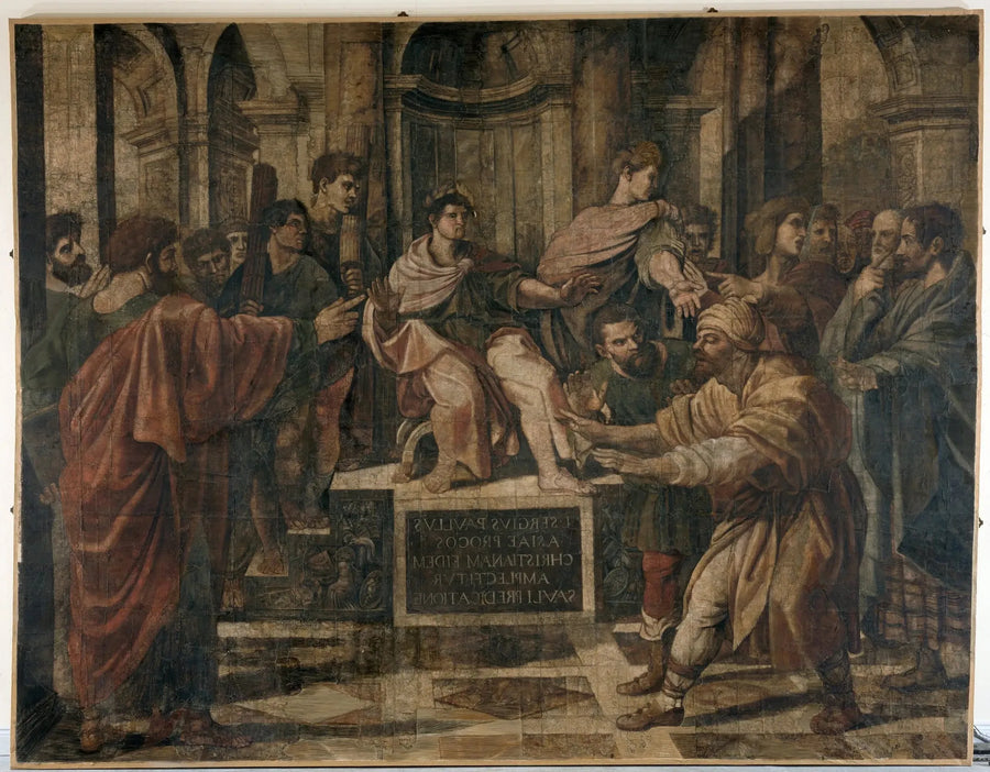 Elymaksen sokeus - Raphael Sanzio