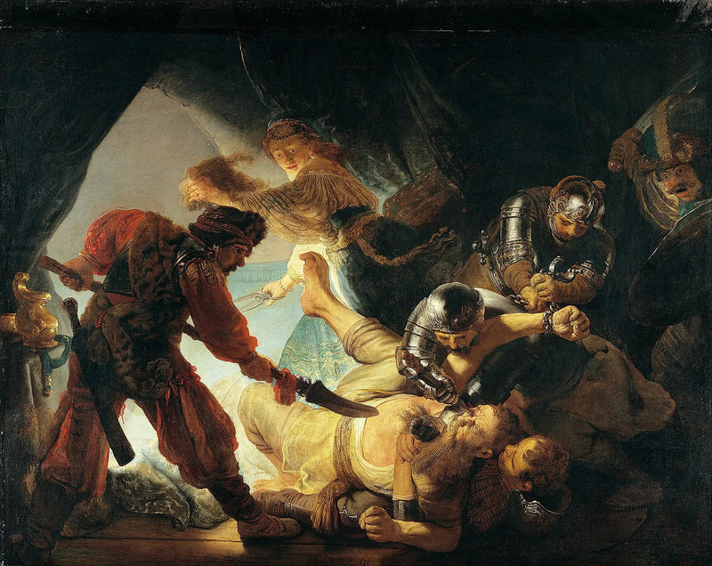 Simsonin sokeus - Rembrandt