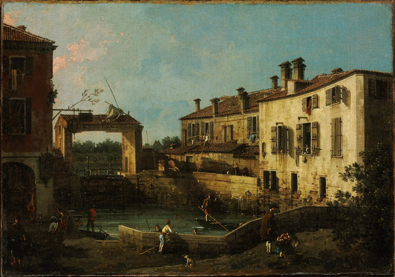 Dolo-silta - Canaletto