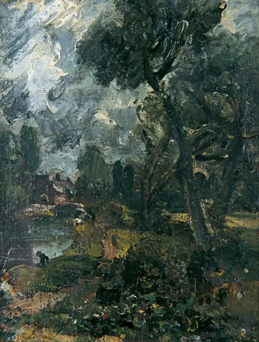 Flatfordin sulku sillalta - John Constable