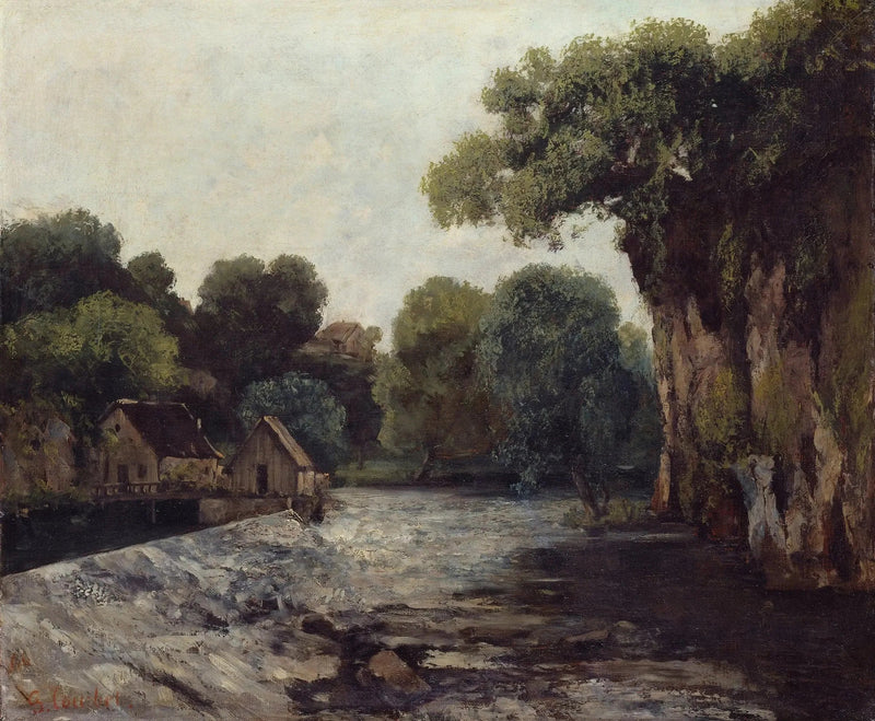 Louen sulku - Gustave Courbet