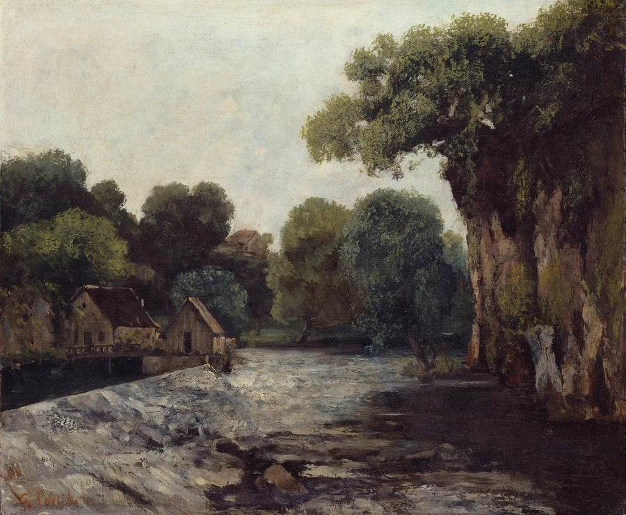 Louen sulku - Gustave Courbet
