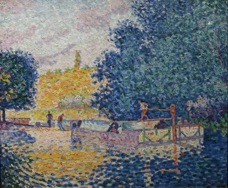 Samoisin sulku - Paul Signac
