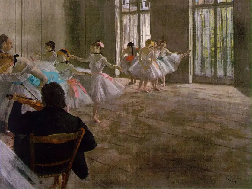 Tanssikoulu. Harjoitus - Edgar Degas