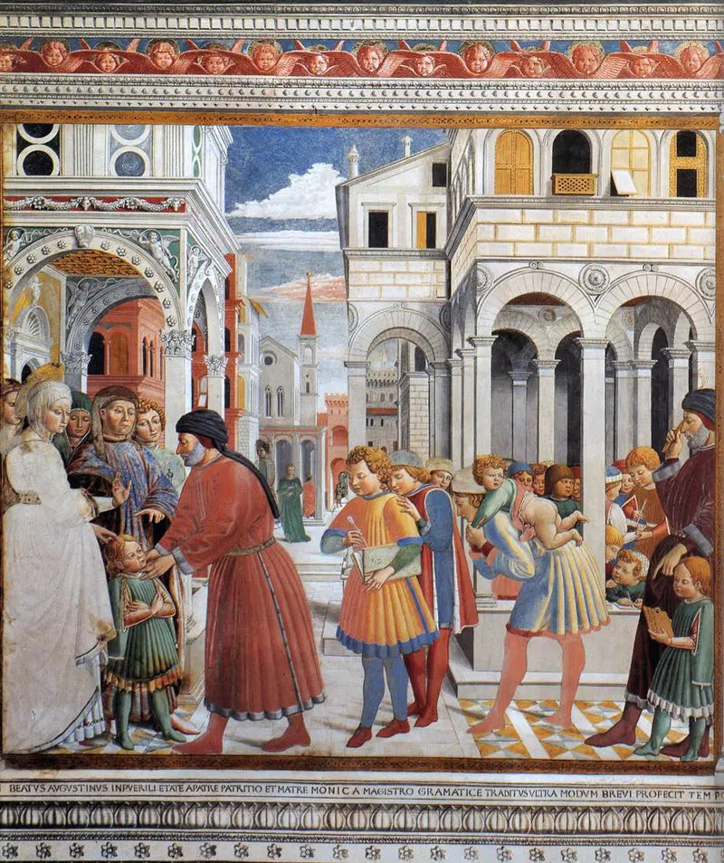 Tagasten koulu - Benozzo Gozzoli