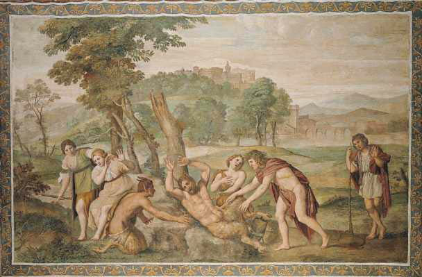 Marsyas'n kuorinta - Domenichino
