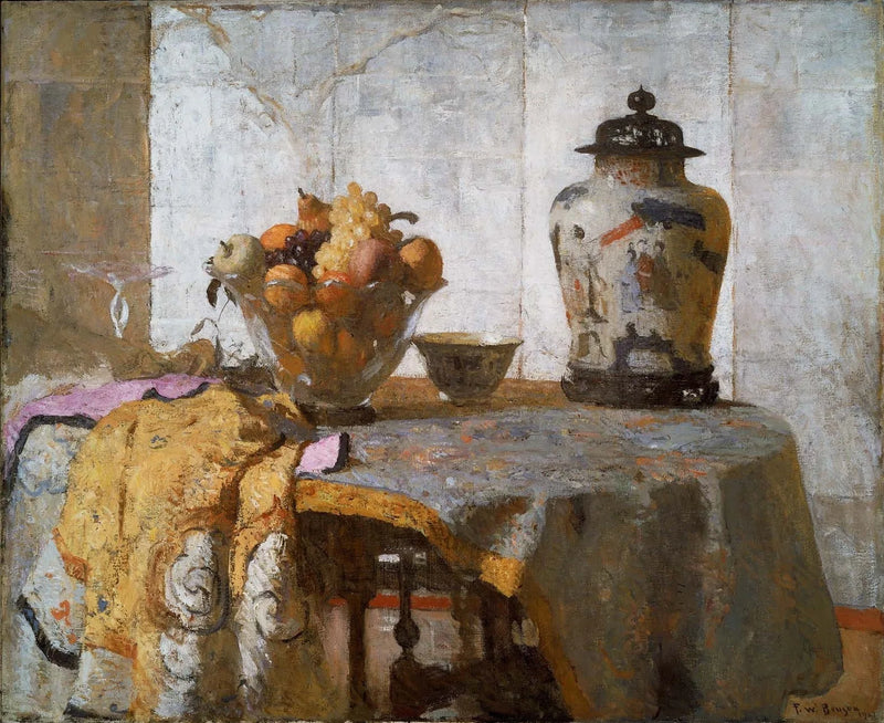 Hopeinen näyttö - Frank Weston Benson