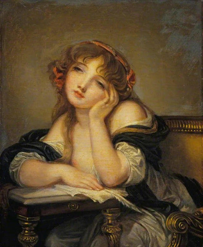 Kirjeen kirjoittaja - Jean-Baptiste Greuze