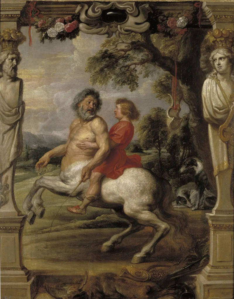 Achilleen koulutus - Peter Paul Rubens