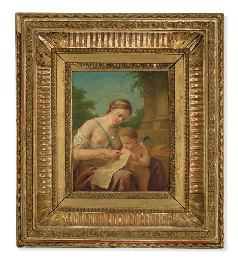 Cupidonin kasvatus - Louis Jean François Lagrenée