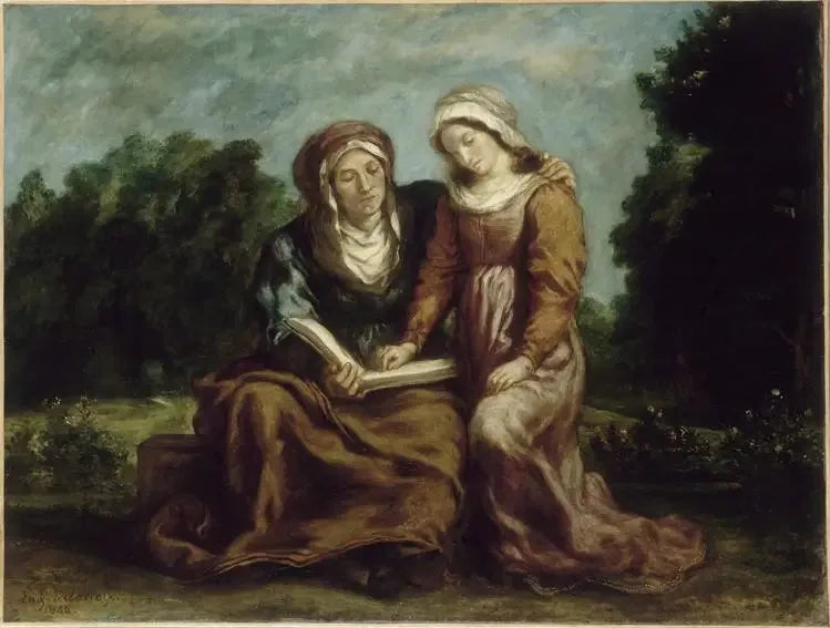Neitsyen koulutus - Eugène Delacroix