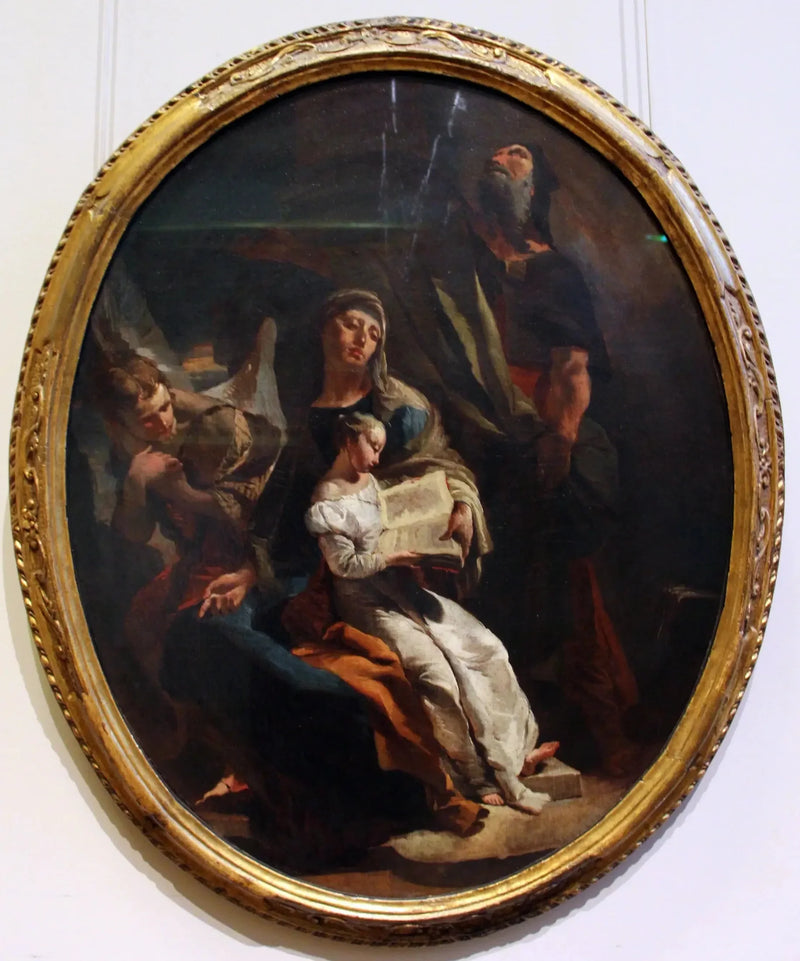 Neitsyt Marian kasvatus - Giovanni Battista Tiepolo