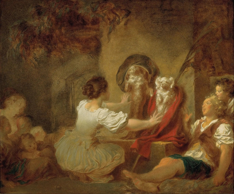 Koulutus tekee kaiken - Jean-Honoré Fragonard