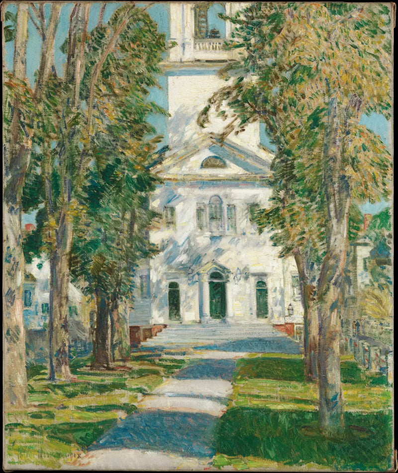 Gloucesterin kirkko - Childe Hassam