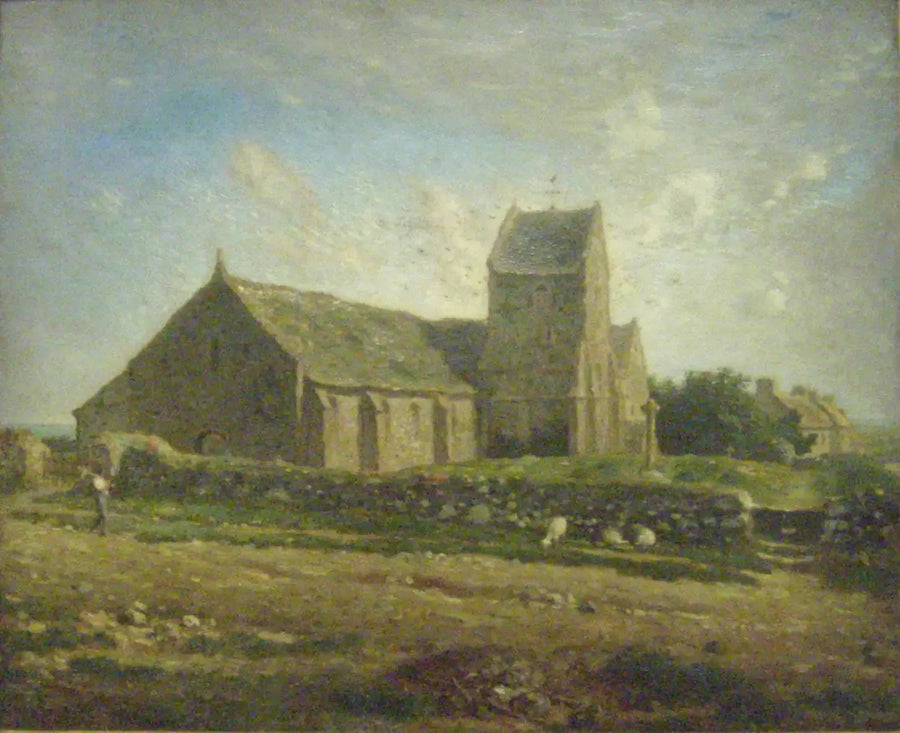 Gréville'n kirkko - Jean-François Millet
