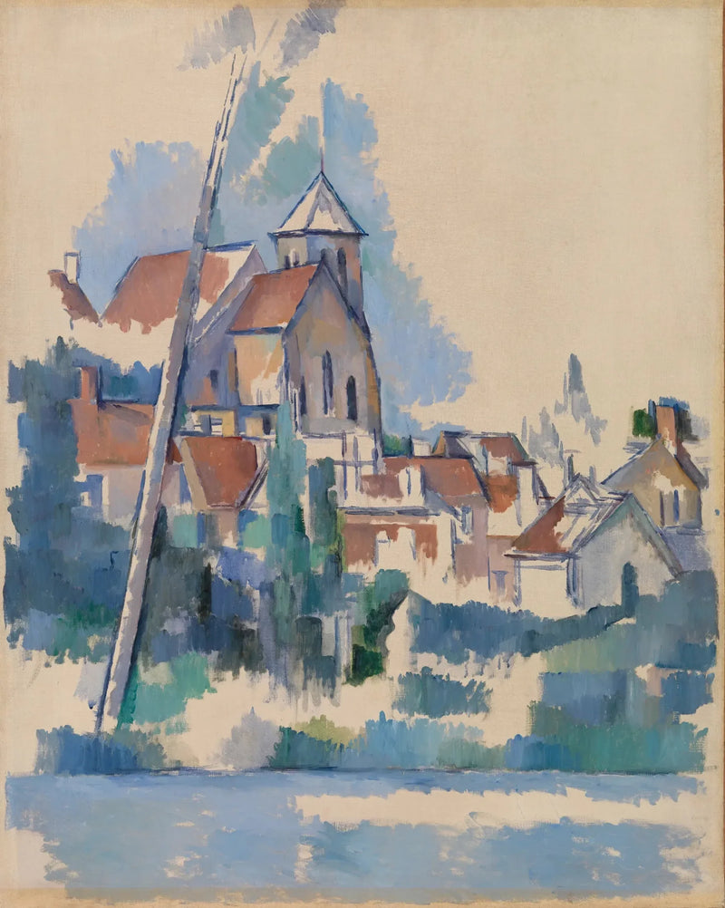 Montigny-sur-Loingin kirkko - Paul Cézanne