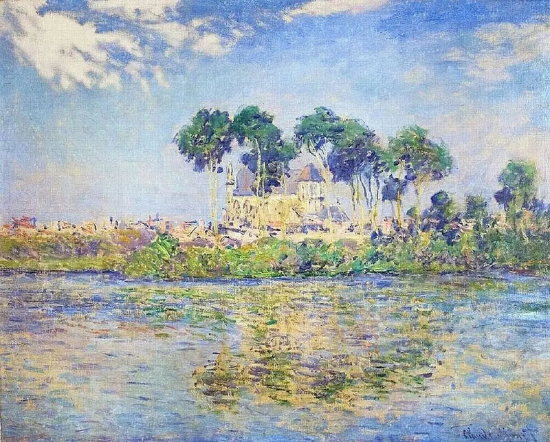 Vernonin kirkko - Claude Monet