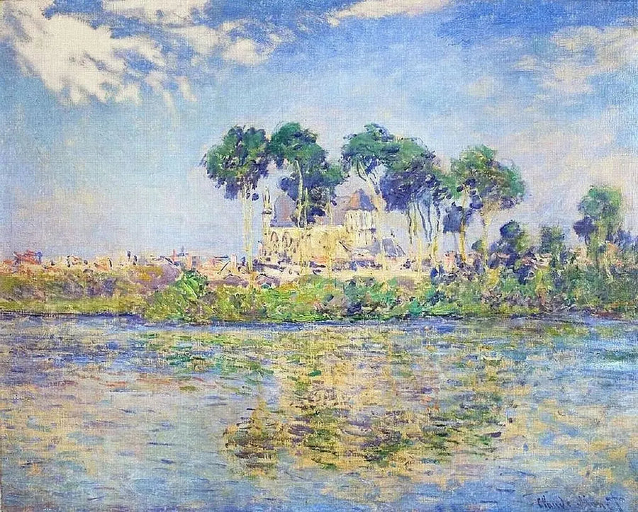 Vernonin kirkko - Claude Monet