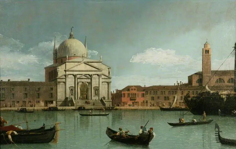 Ristisaattajan kirkko, Venetsia - Canaletto