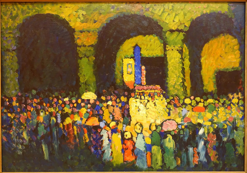 Münchenin Pyhän Louisin kirkko - Vassily Kandinsky