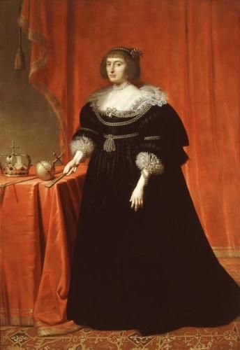 Elektri Élisabeth Stuart Bohèman kuningattarena - Gerrit van Honthorst
