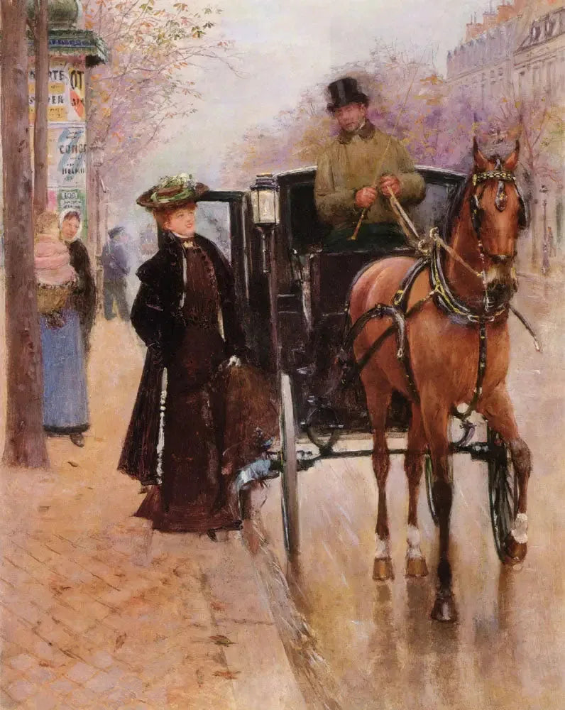 Tyylikäs vaunu - Jean Béraud
