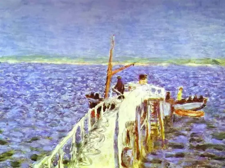 Laituri - Pierre Bonnard